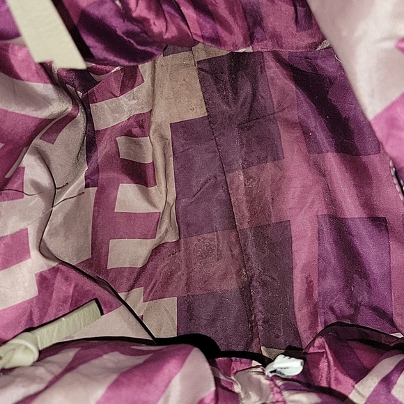 Kooba Taupe Leather Tote Shoulder Bag Handbag Purse - Picture 12 of 14